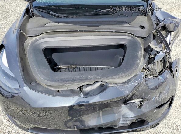 7SAYGDED1RF117797 2024 TESLA MODEL Charcoal უკანა სალონის ხედი