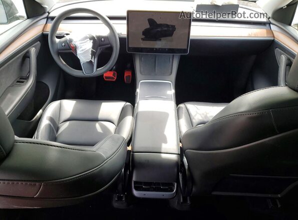 7SAYGDED1RF117797 2024 TESLA MODEL Charcoal წინა პანელის ხედი