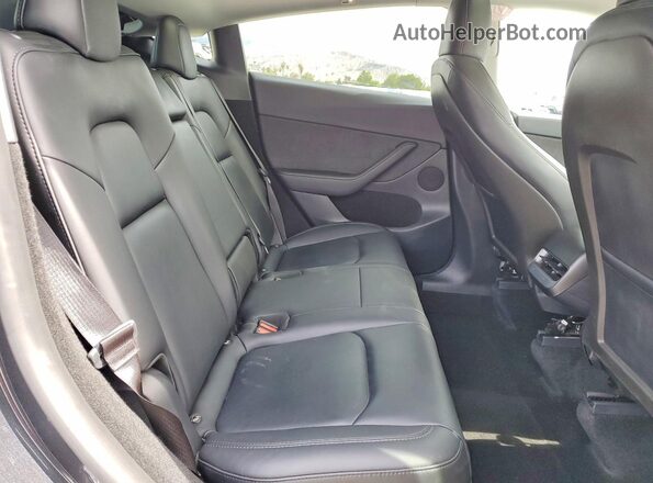 7SAYGDED1RF117797 2024 TESLA MODEL Charcoal უკანა სავარძლების ხედი