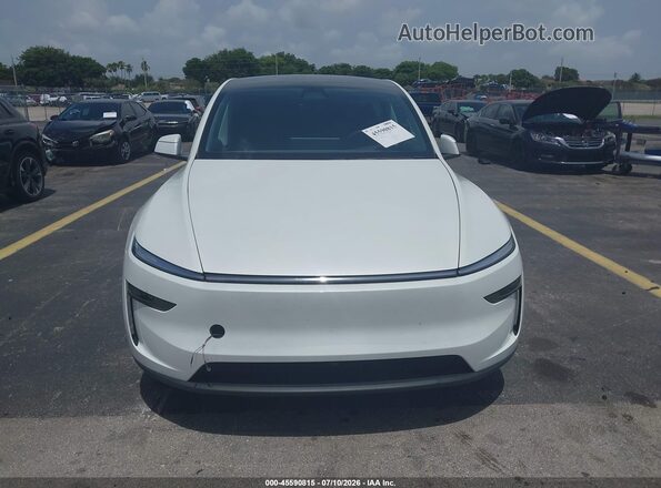 7SAYGDED1TF397387 2026 TESLA MODEL Y White Vista frontal