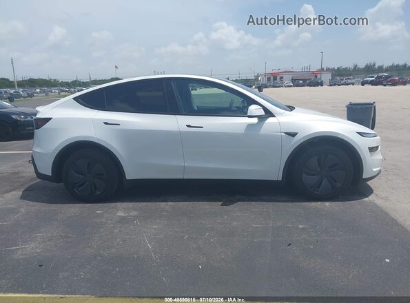 7SAYGDED1TF397387 2026 TESLA MODEL Y White Vista del cuadro de instrumentos
