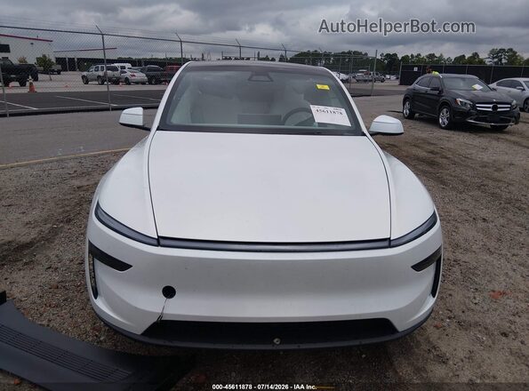 7SAYGDED1TF626280 2026 TESLA MODEL Y White Widok deski rozdzielczej