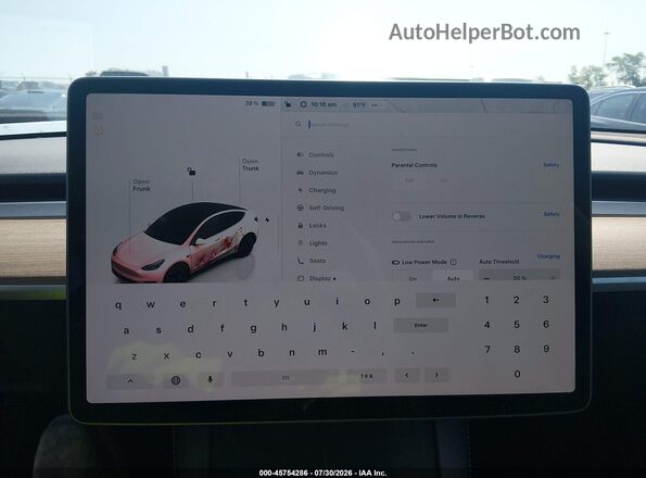 7SAYGDED2RF091906 2024 TESLA MODEL Y Серый 