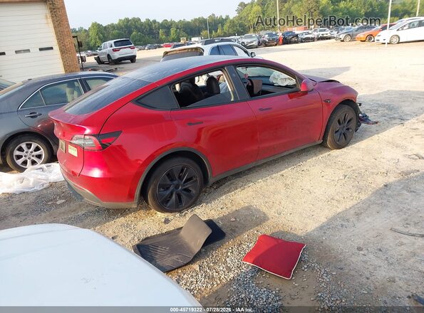7SAYGDED2RF110387 2024 TESLA MODEL Y Red Հետևի աջ