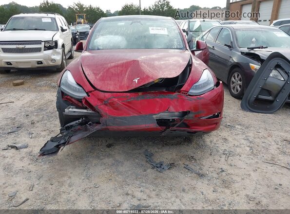 7SAYGDED2RF110387 2024 TESLA MODEL Y Red Դիմացի տեսք