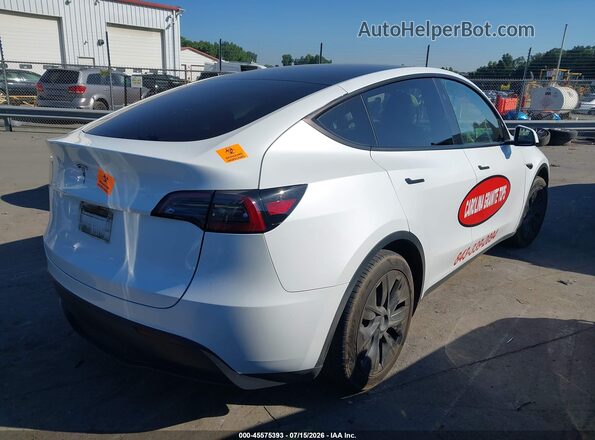 7SAYGDED2SA339431 2025 TESLA MODEL Y Белый Задняя правая четверть