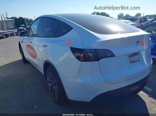 7SAYGDED2SA339431 2025 TESLA MODEL Y Белый Задняя левая четверть