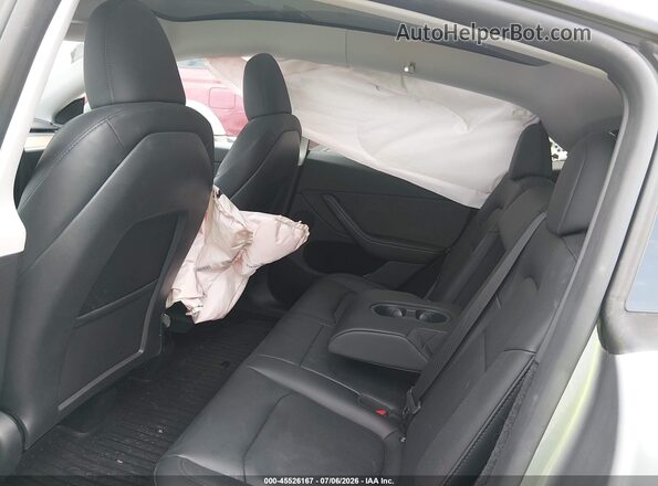 7SAYGDED2SA372543 2025 TESLA MODEL Y Серебряный Вид наклейки с VIN-кодом