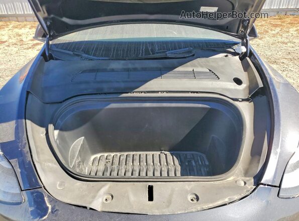 7SAYGDED2SF259629 2025 TESLA MODEL Gray Вид задньої частини салону