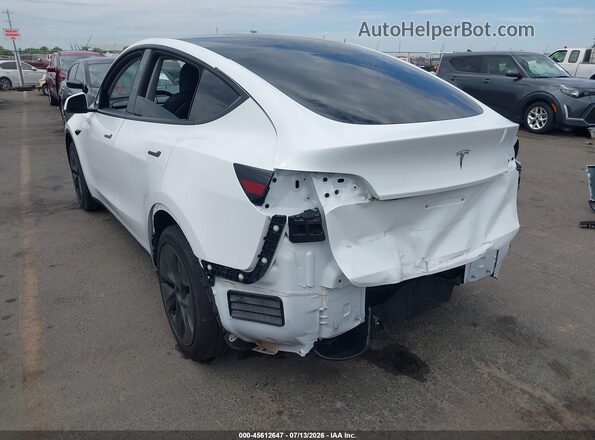 7SAYGDED3RF117932 2024 TESLA MODEL Y White უკანა მარცხენა