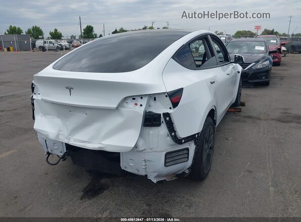 7SAYGDED3RF117932 2024 TESLA MODEL Y White უკანა მარჯვენა