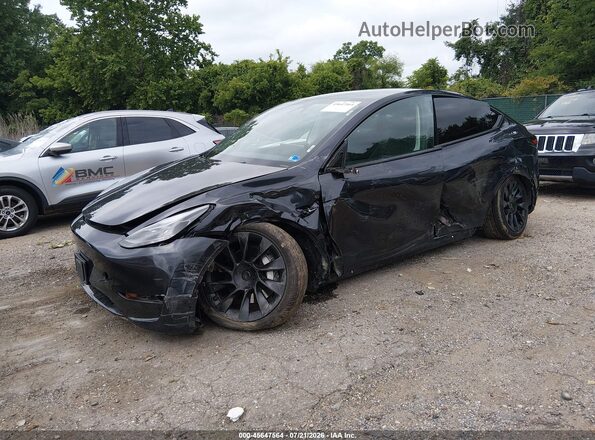 7SAYGDED3SF223481 2025 TESLA MODEL Y Gray Przód lewy