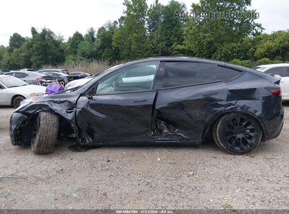 7SAYGDED3SF223481 2025 TESLA MODEL Y Gray Widok z przodu