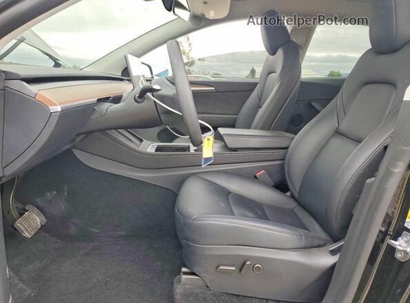 7SAYGDED3SF306070 2025 TESLA MODEL Black Սալոնի դիմացի տեսք
