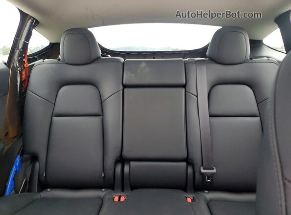 7SAYGDED3SF306070 2025 TESLA MODEL Black Հետևի նստատեղերի տեսք