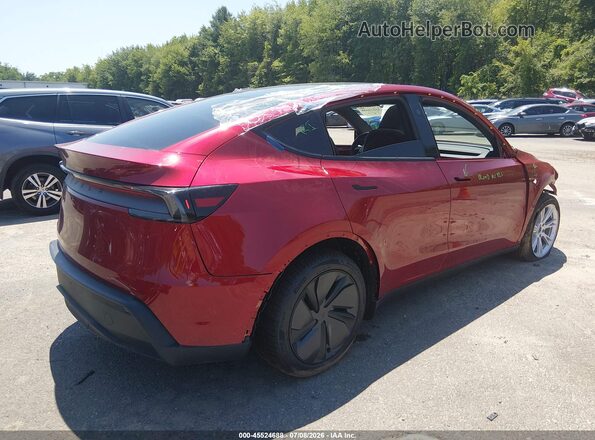 7SAYGDED3TA676191 2026 TESLA MODEL Y Красный Задняя правая четверть