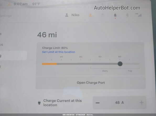 7SAYGDED3TF524916 2026 TESLA MODEL Y Серый 