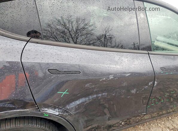7SAYGDED4RF085606 2024 TESLA MODEL Black Вид задніх сидінь