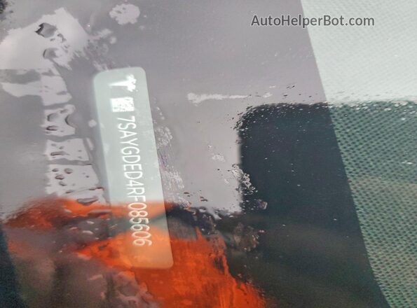 7SAYGDED4RF085606 2024 TESLA MODEL Black Вид підкапотного простору