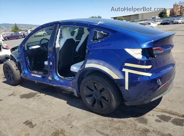 7SAYGDED4SF278781 2025 TESLA MODEL Blue Задня ліва чверть