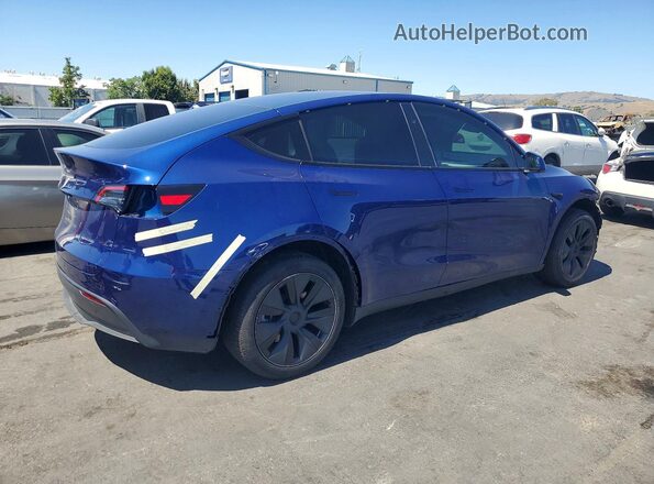 7SAYGDED4SF278781 2025 TESLA MODEL Blue Задня права чверть