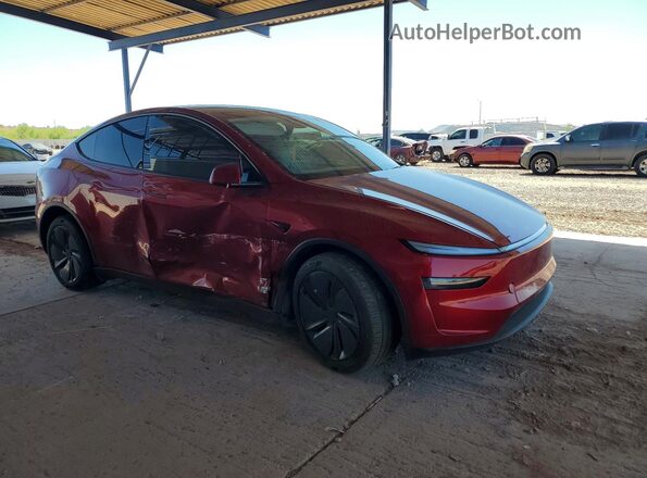 7SAYGDED4TA459121 2026 TESLA MODEL Red წინა მარჯვენა