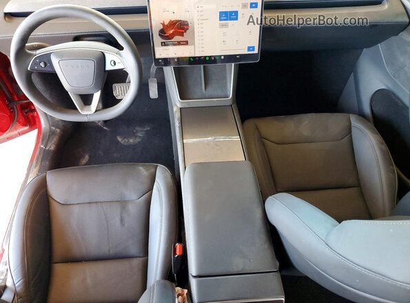 7SAYGDED4TA459121 2026 TESLA MODEL Red წინა პანელის ხედი