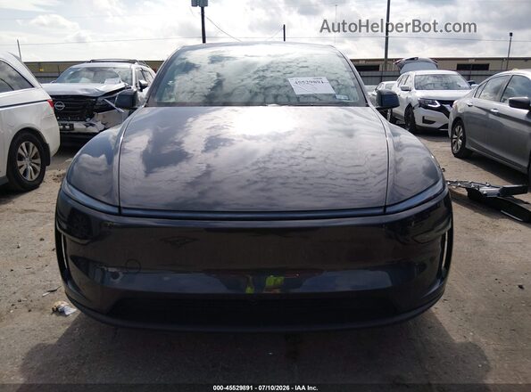 7SAYGDED4TA610443 2026 TESLA MODEL Y Gray Вид щитка приладів