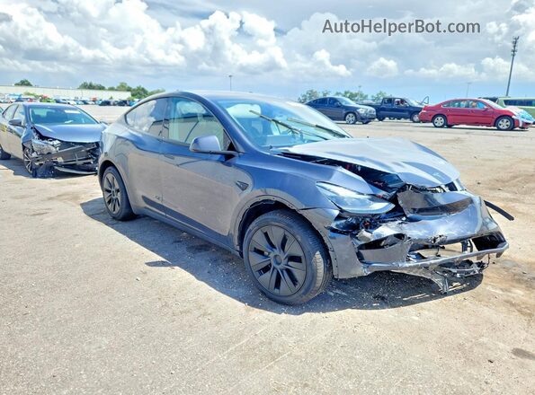 7SAYGDED5SA372181 2025 TESLA MODEL Gray Przód prawy