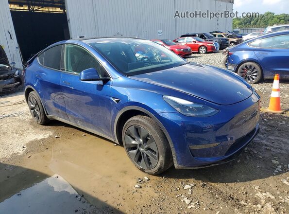 7SAYGDED5SA372763 2025 TESLA MODEL Blue Delantero derecho