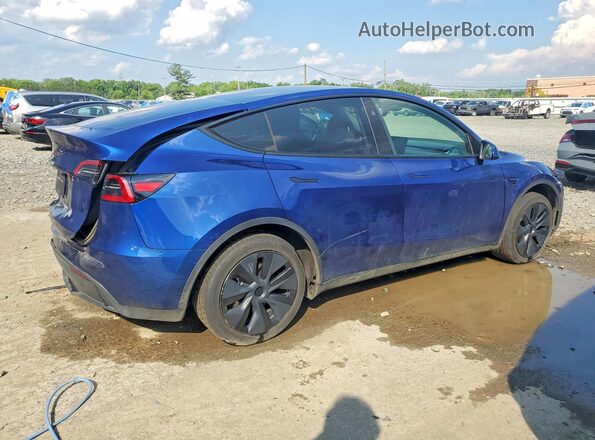 7SAYGDED5SA372763 2025 TESLA MODEL Blue Trasero derecho