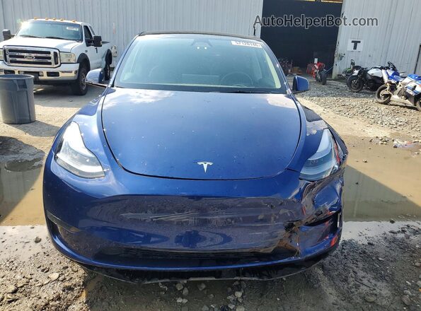 7SAYGDED5SA372763 2025 TESLA MODEL Blue Vista frontal