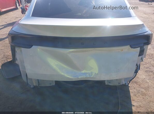 7SAYGDED5TA647663 2026 TESLA MODEL Y White წინა ხედი