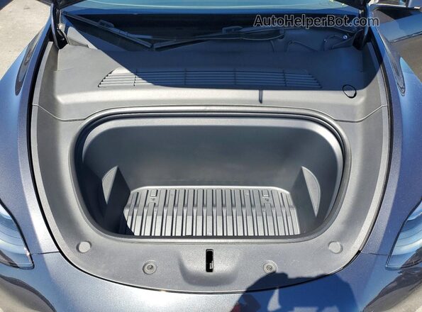 7SAYGDED6RF097322 2024 TESLA MODEL Charcoal Սալոնի հետևի տեսք