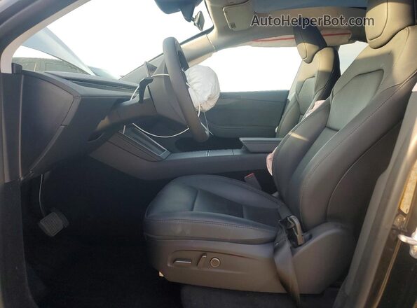 7SAYGDED6TF394811 2026 TESLA MODEL Black Вид салону спереду