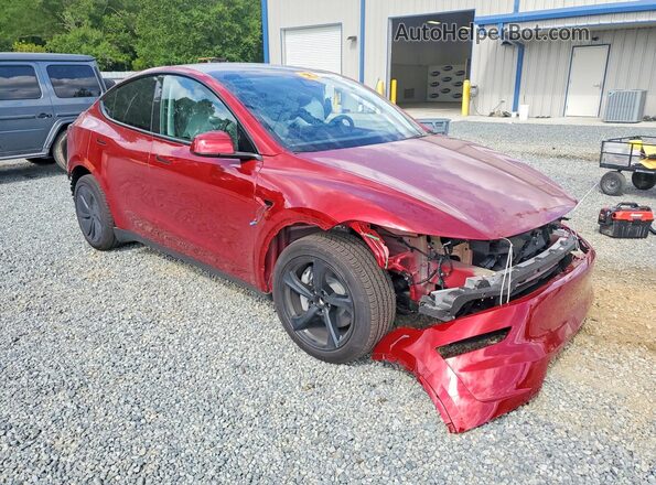 7SAYGDED6TF550829 2026 TESLA MODEL Красный Передняя правая четверть