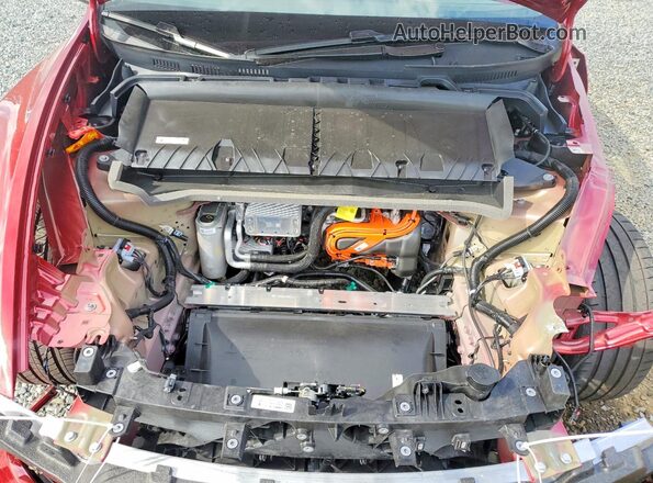 7SAYGDED6TF550829 2026 TESLA MODEL Красный Вид задней части салона