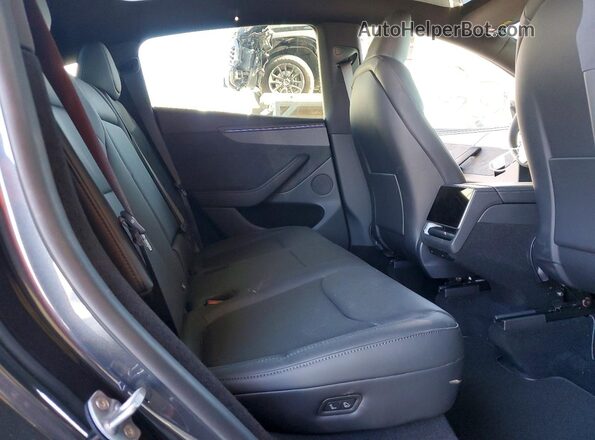 7SAYGDED6TF583409 2026 TESLA MODEL Gray უკანა სავარძლების ხედი