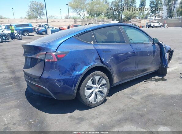 7SAYGDED7PF955961 2023 TESLA MODEL Y Blue Rear right