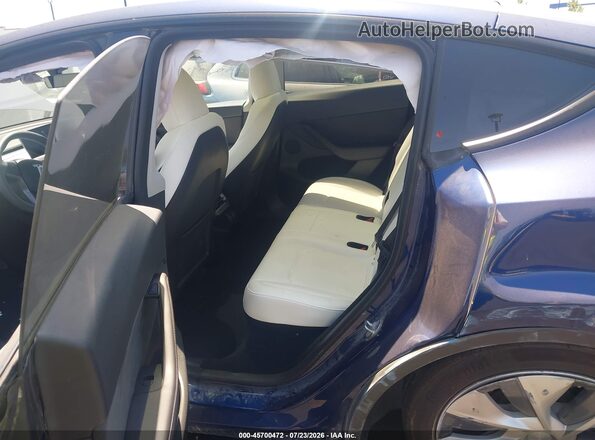7SAYGDED7PF955961 2023 TESLA MODEL Y Blue VIN sticker view
