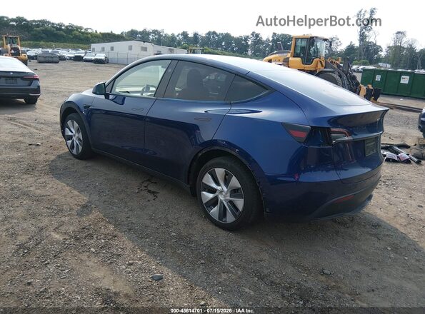 7SAYGDED7RF017154 2024 TESLA MODEL Y Blue Задня ліва чверть