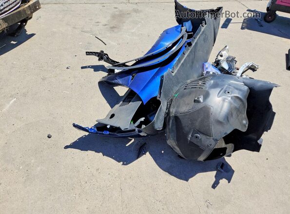 7SAYGDED7RF127122 2024 TESLA MODEL Blue Вид підкапотного простору