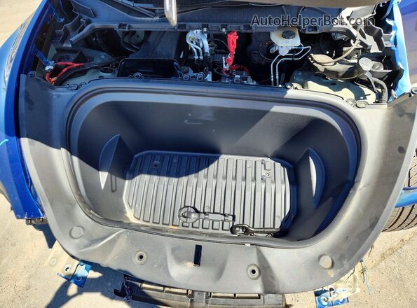 7SAYGDED7RF127122 2024 TESLA MODEL Blue Вид задньої частини салону