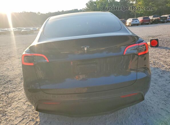 7SAYGDED7SA350991 2025 TESLA MODEL Black Вид ззаду