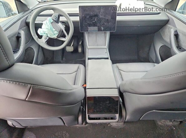 7SAYGDED7TA461039 2026 TESLA MODEL Gray წინა პანელის ხედი