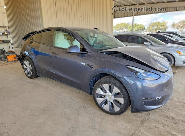 7SAYGDED8PF942104 2023 TESLA MODEL Серый Передняя правая четверть