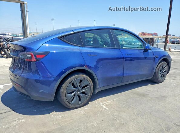 7SAYGDED8RF153681 2024 TESLA MODEL Blue Tył prawy