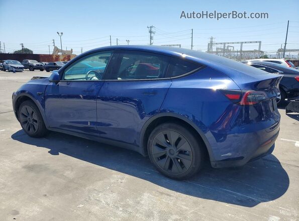 7SAYGDED8RF153681 2024 TESLA MODEL Blue Tył lewy