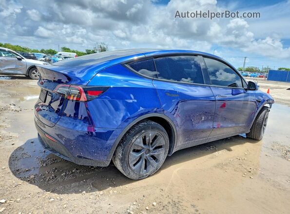 7SAYGDED8RF184090 2024 TESLA MODEL Blue Rear right