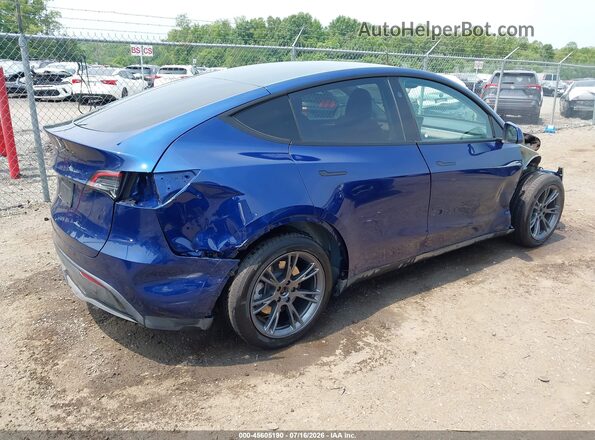 7SAYGDED8RF206301 2024 TESLA MODEL Y Navy Trasero derecho
